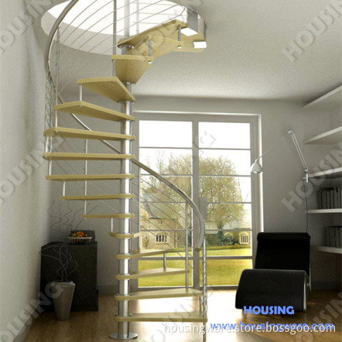 Complete and Fashionable Spiral Stairs Designed for You